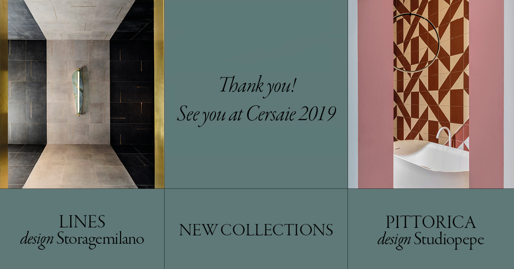Cersaie 2019 Design trend SeeYouSoon